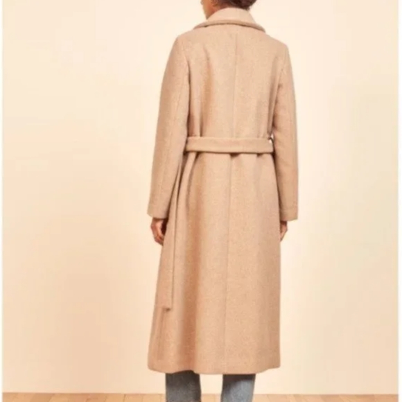 Reformation Greenwich Coat - Camel - Picture 3 of 6